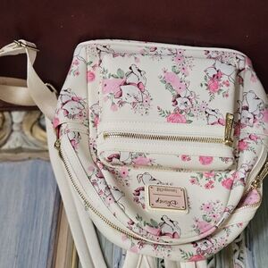 Loungefly Cream and Pink Cherry Blossom Backpack